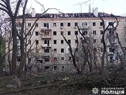 مقتل شخص في هجوم صاروخي روسي استهدف مدينة جنوب أوكرانيا