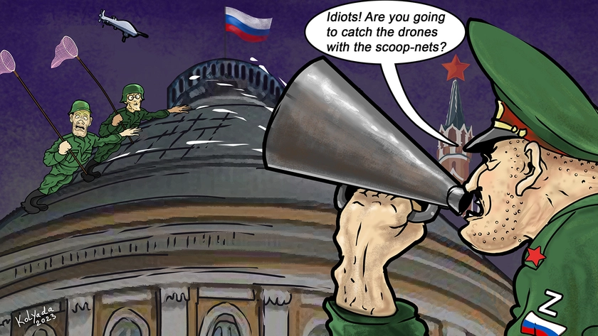 Moscow's Air Defenses at Work