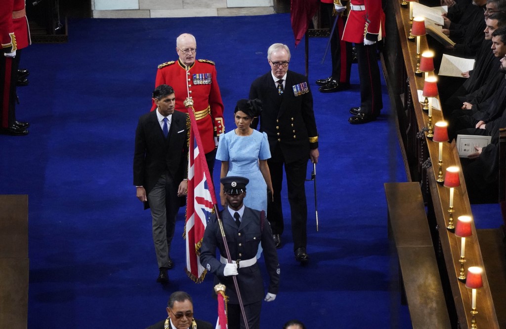 Британський прем’єр-міністр Ріші Сунак з дружиною / AFP