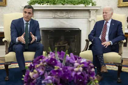 Biden Thanks Spain for Ukraine Support