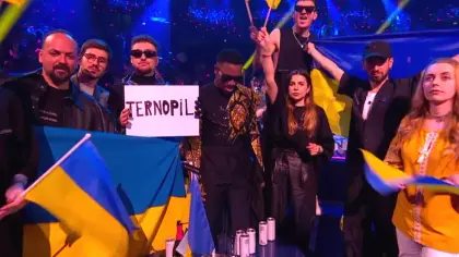 Russia Bombs Hometown of Ukraine’s Tvorchi as They Perform at Eurovision