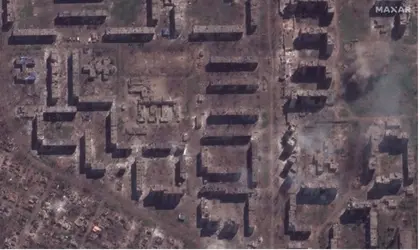 Satellite Imagery Reveals Horrific Scale of Russia’s Destruction of Bakhmut