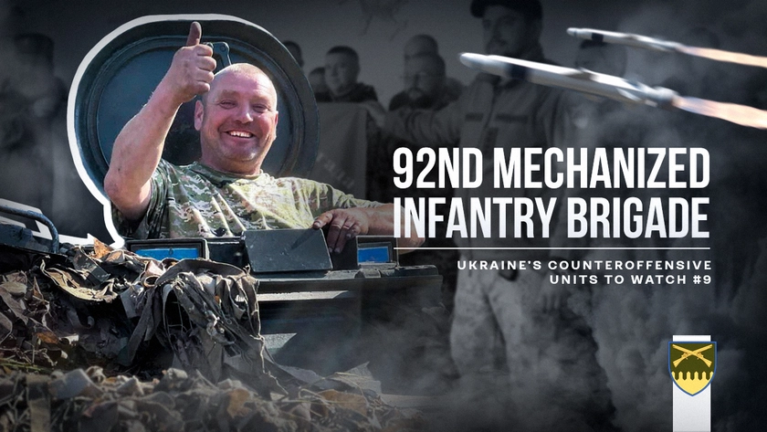 Ukraine’s Counteroffensive, Units to Watch # 9 – 92nd Mechanized Infantry Brigade