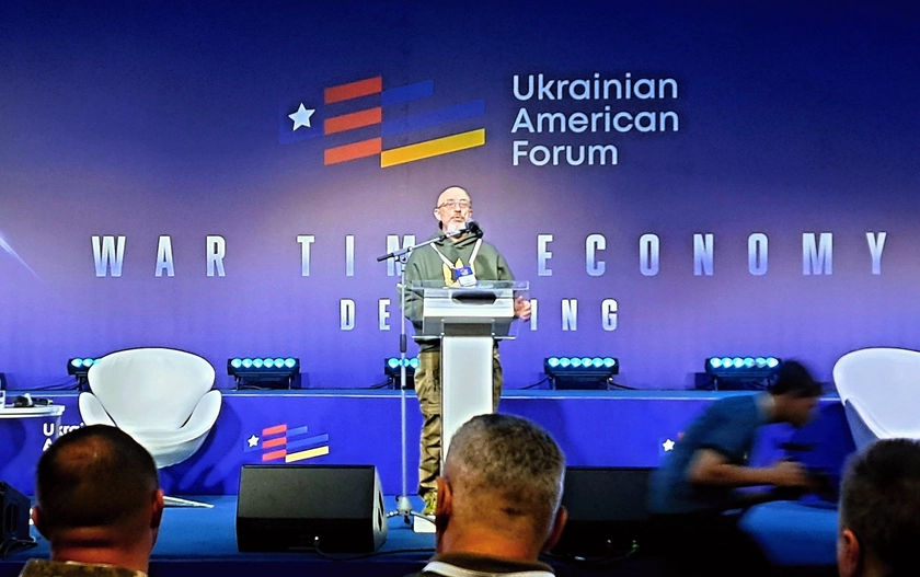 Defense Minister Reznikov Lays Cards on Table at Ukrainian-American Forum