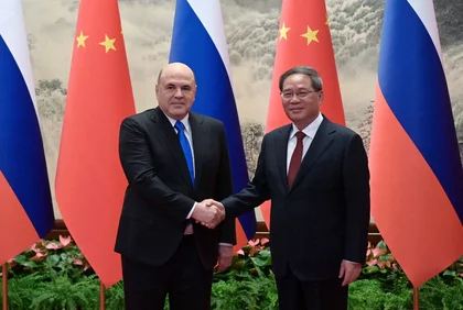 Russian PM Hails China Ties in Face of  'Sensational Pressure' From West