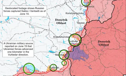 ISW Russian Offensive Campaign Assessment, June 16, 2023