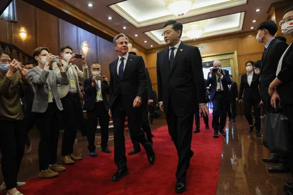 Державний секретар США Ентоні Блінкен прибув до Китаю