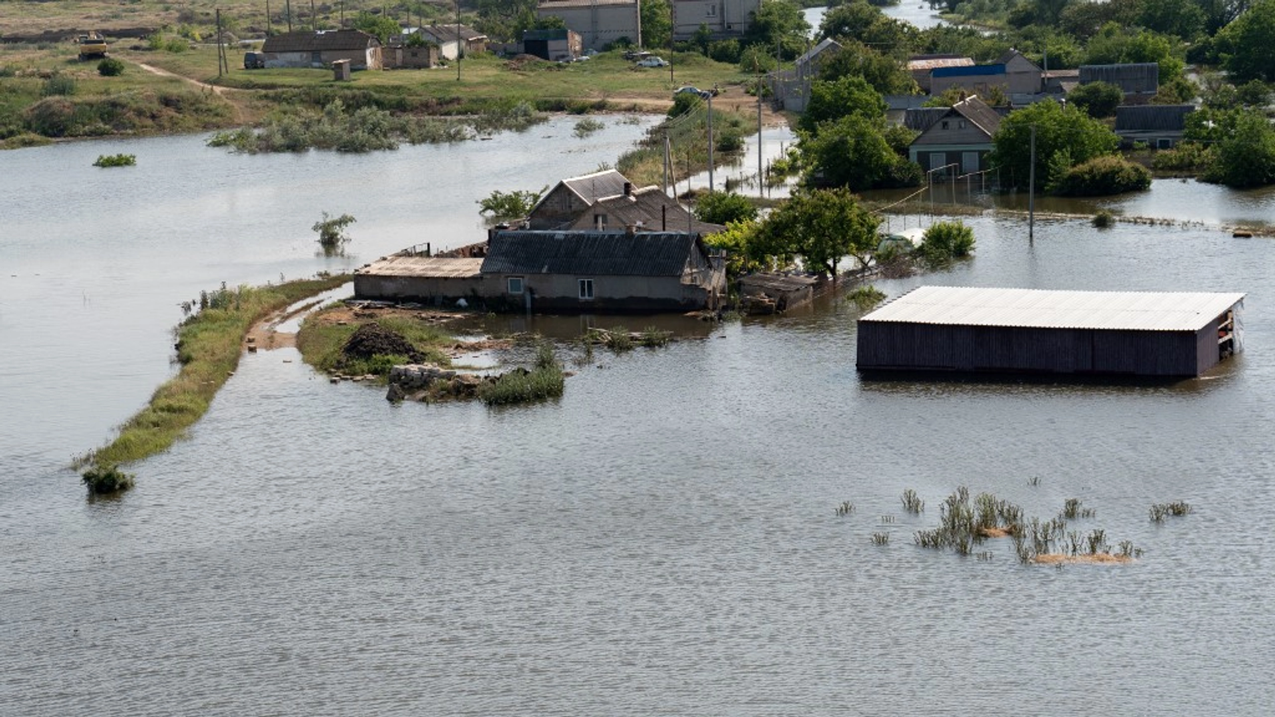 Muffled Screams From the Russian-Controlled Side of the Dam Disaster