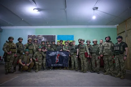 President Zelensky Visits Frontline Units, Hands Out Medals, Takes Selfies