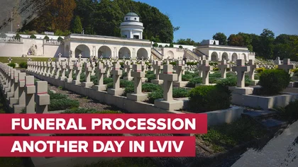 Funeral Procession - Another day in Lviv