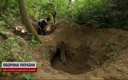 Дослідники знайшли поховання британських винищувачів на Київщині
