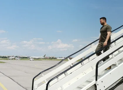 President Zelensky Arrives in Sofia for One-Day Visit