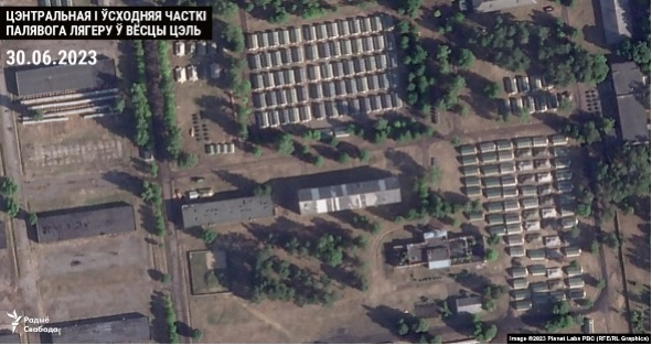 У Білорусі замість старих військових таборів будують нові, набагато більші