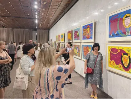 'Maria Paints' – Previously Unknown Works by Maria Prymachenko Exhibited in Kyiv