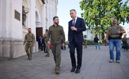 Polish Leader Visits Ukraine Ahead of NATO Summit