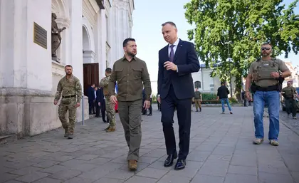 Polish Leader Visits Ukraine Ahead of NATO Summit
