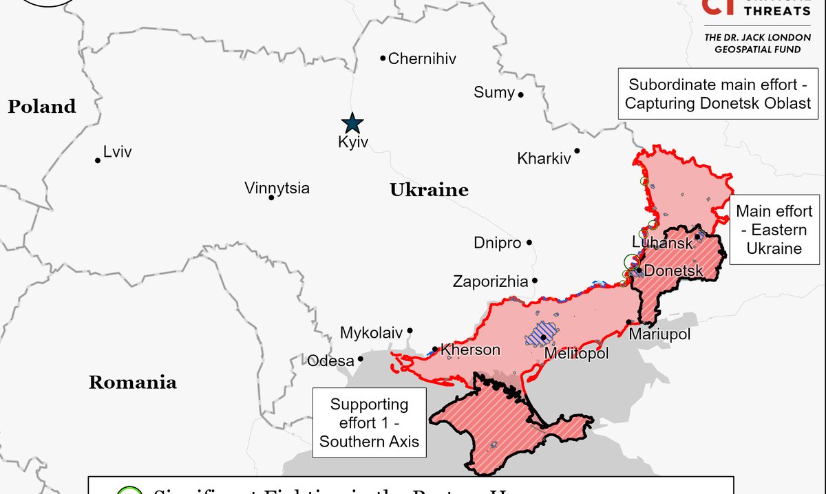 Bewertung der ISW-Offensivkampagne in Russland, 8. Juli 2023