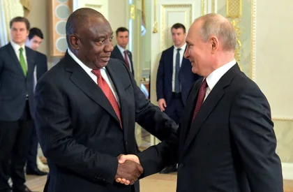 Putin Says Grain Deal Goal 'Not Implemented' in Call with Ramaphosa