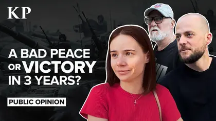 THE POLL: What Would Ukrainians Choose - Peace on Bad Terms or  Victory in 3 Years?