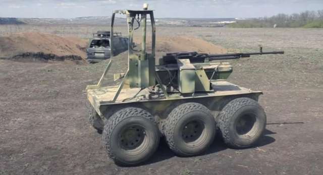 Україна застосовуватиме бойових роботів на полі бою
