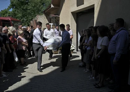 'Nowhere is Safe': West Ukraine Town Mourns Boy Killed in Russian Strike