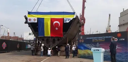 Закладено кіль другого корвета для України в Туреччині – ВМС