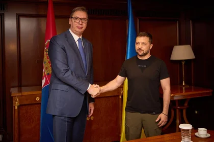 Zelensky Calls Meeting with Serbian President ‘Fruitful’