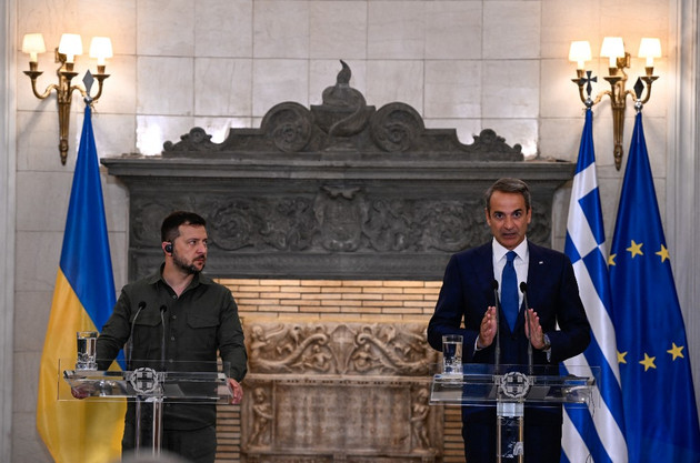 Greece Offers F-16 Training, Reconstruction Help as Zelensky Visits - Vimarsana News
