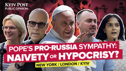 PUBLIC OPINION: Pope's Sympathizing With Russia – Delusion or Open Support for War?