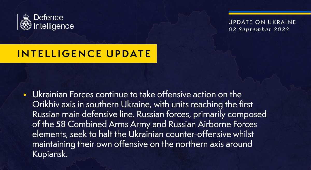 British Defence Intelligence Update Ukraine 2 September 2023   456f3027e2411e96809727b150dc73a7 