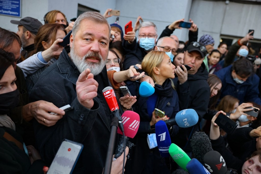 Russia Brands Nobel Winner Dmitry Muratov a ‘Foreign Agent’