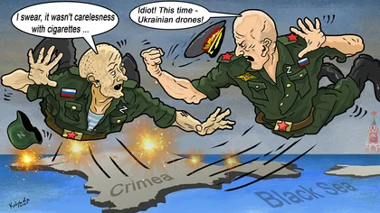 Rasshists Panicking Over Growing Number of Ukrainian Strikes on Occupied Crimea.