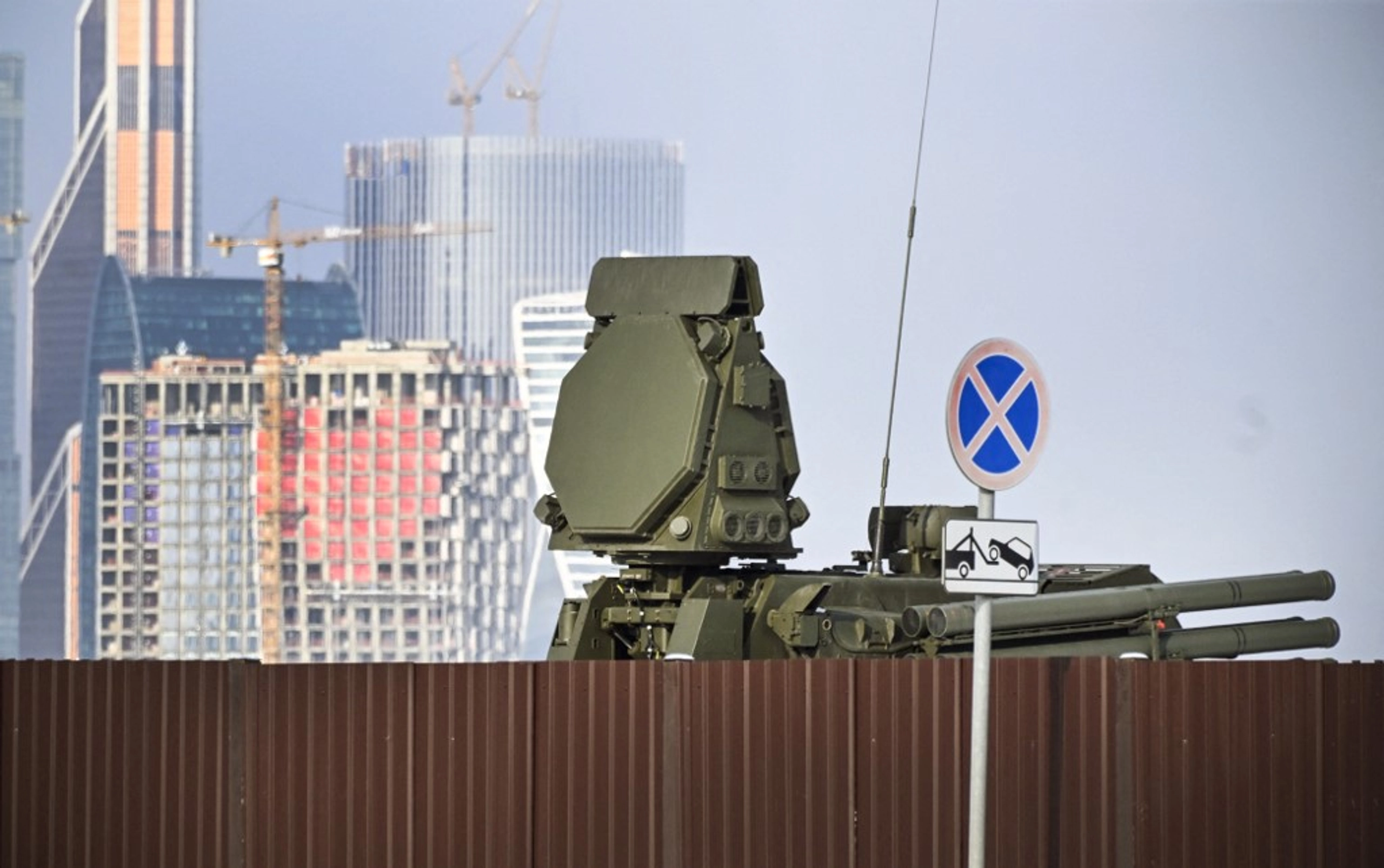 Russia's Increasingly Desperate Drone Defenses: Truck Tires and Jacked-Up Missiles