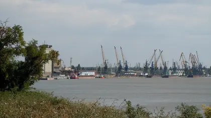 Russian Drones hit Ukraine Port Area Again