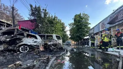 16 قتيلاً مدنيا بقصف روسي على سوق في مدينة كوستانيتينيفكا شرق أوكرانيا