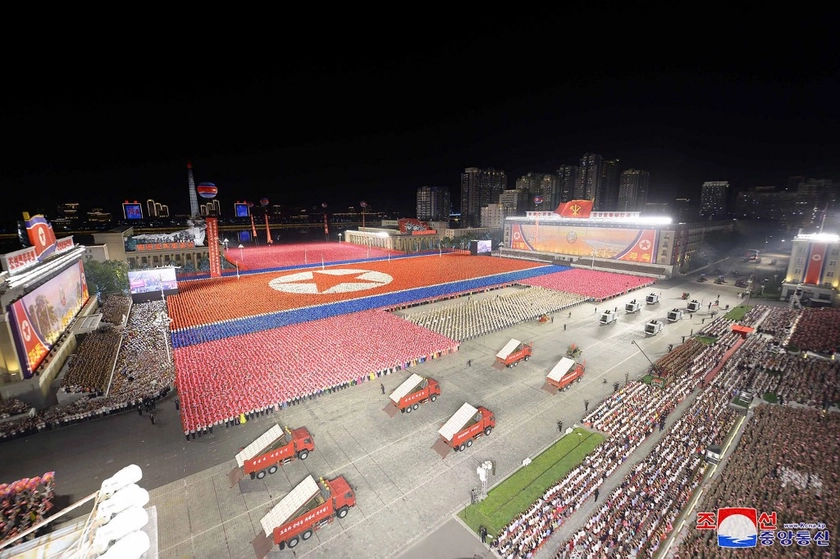 Russians, Chinese officials Attend N. Korea Anniversary Parade