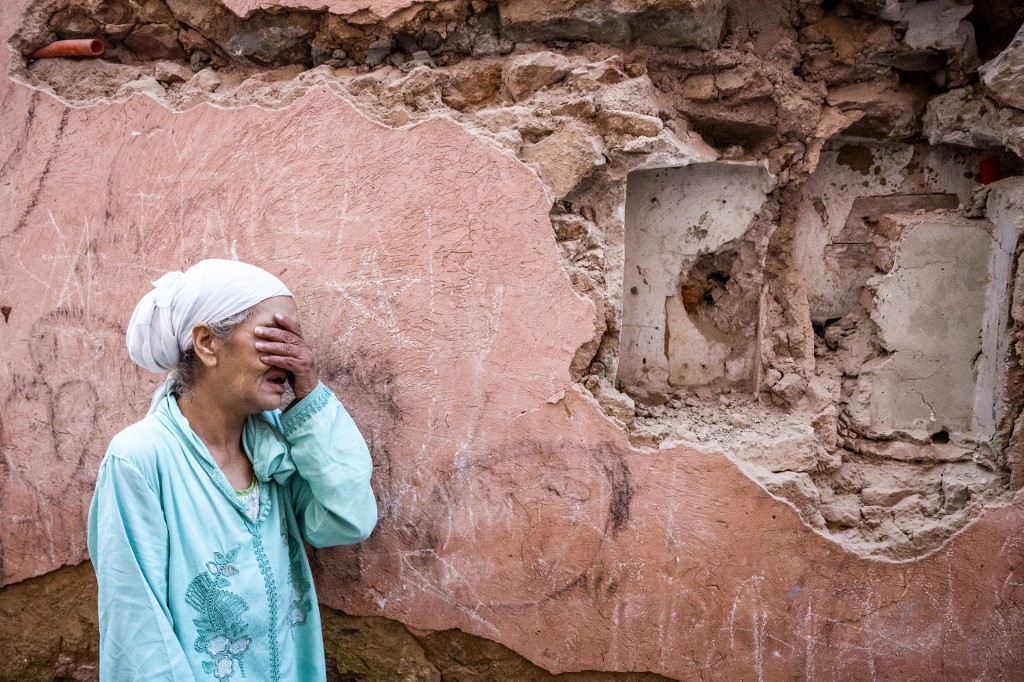 Наслідки землетрусу в Марокко / AFP