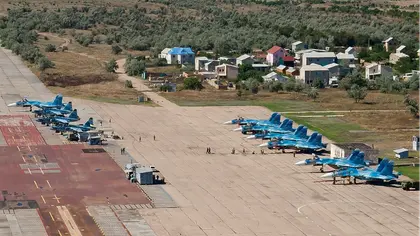 СБУ: в результаті обстрілу аеродрому в Криму загинуло 30 росіян і пошкоджено кілька літаків