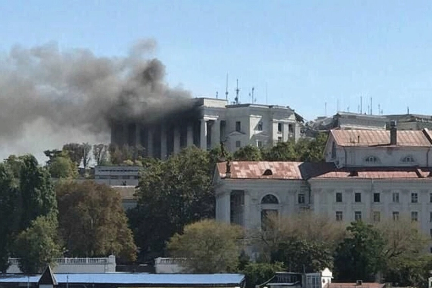 Ukraine Says 'Senior' Russian Naval Officers Killed in HQ Attack