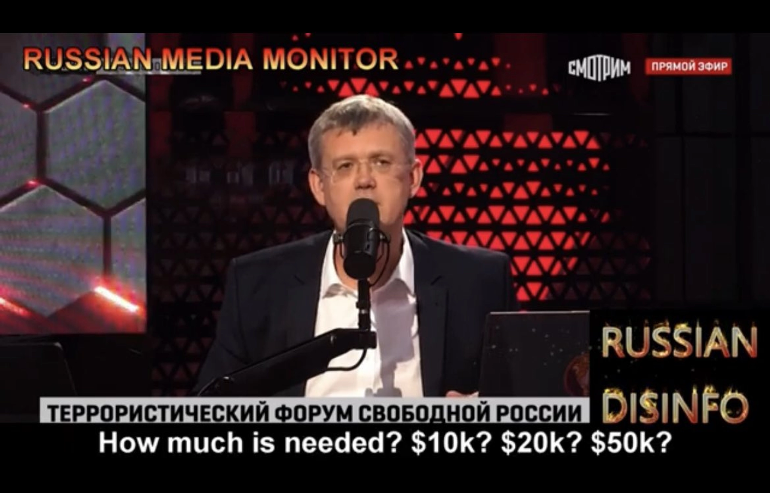 Russian Propagandist Calls for Assassination of Opposition Figures in Live Broadcast