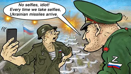 Raszists Increasingly Nervous about Increased Ukrainian Missile Strikes