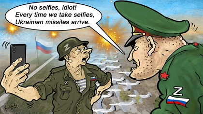 Raszists Increasingly Nervous about Increased Ukrainian Missile Strikes