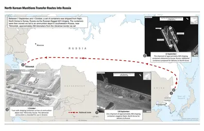 Північна Корея передала Росії військове обладнання, - Білий дім
