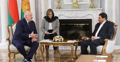 ЗМІ: До Лукашенка прибув віцепрезидент Ірану Мохаммад Мохбер