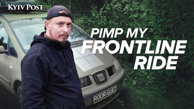 How a Ukrainian Front Line Soldier Pimped His Ride To Prepare for