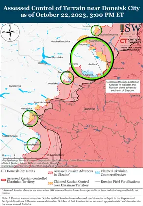Ukraine Counteroffensive Update for Oct 23 (Europe Edition): ‘Our Positions Are Protected’