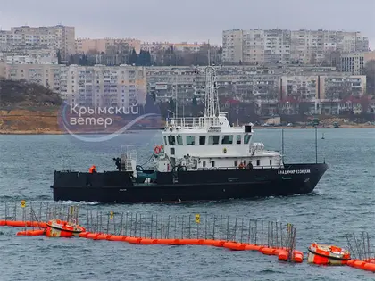 У Криму підірвався російський протимінний корабель - ЗМІ