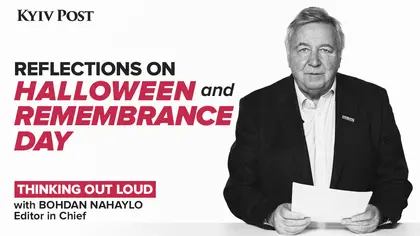 Thinking Out Loud: Reflections on Halloween and Remembrance Day