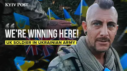 UK Soldier Fighting for Ukraine Remembers On Kyiv's Maidan His Fallen Comrades