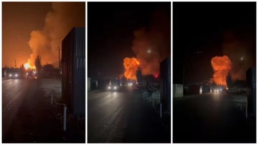 Explosions Reported at Russian Ammunition Depot Near Mariupol